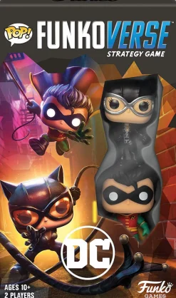 Batman - Catwoman & Robin Pop! Funkoverse Strategy Game 2-Pack