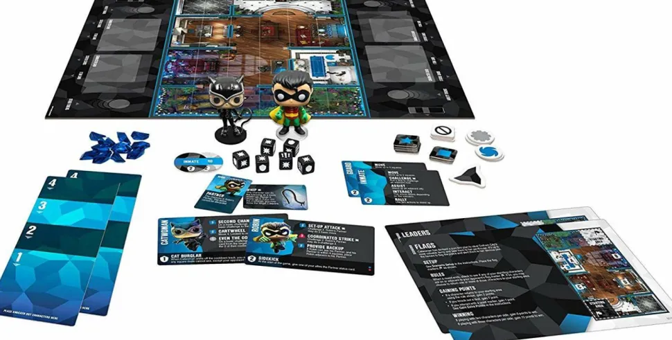 Batman - Catwoman & Robin Pop! Funkoverse Strategy Game 2-Pack