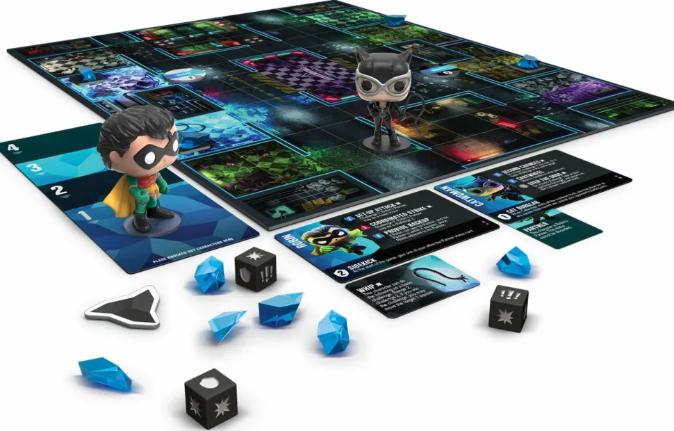 Batman - Catwoman & Robin Pop! Funkoverse Strategy Game 2-Pack