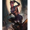 Batman - Catwoman Premium Art Print by Heon-hwa Choe