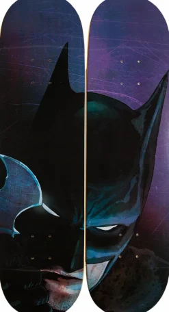 Batman - Color Bars x DC Batman 8.25" Skateboard Deck Set (Set of 2) (Decks Only)