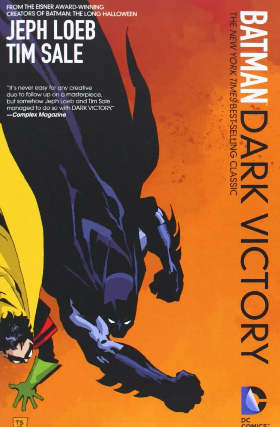 Batman - Dark Victory Trade Paperback Book