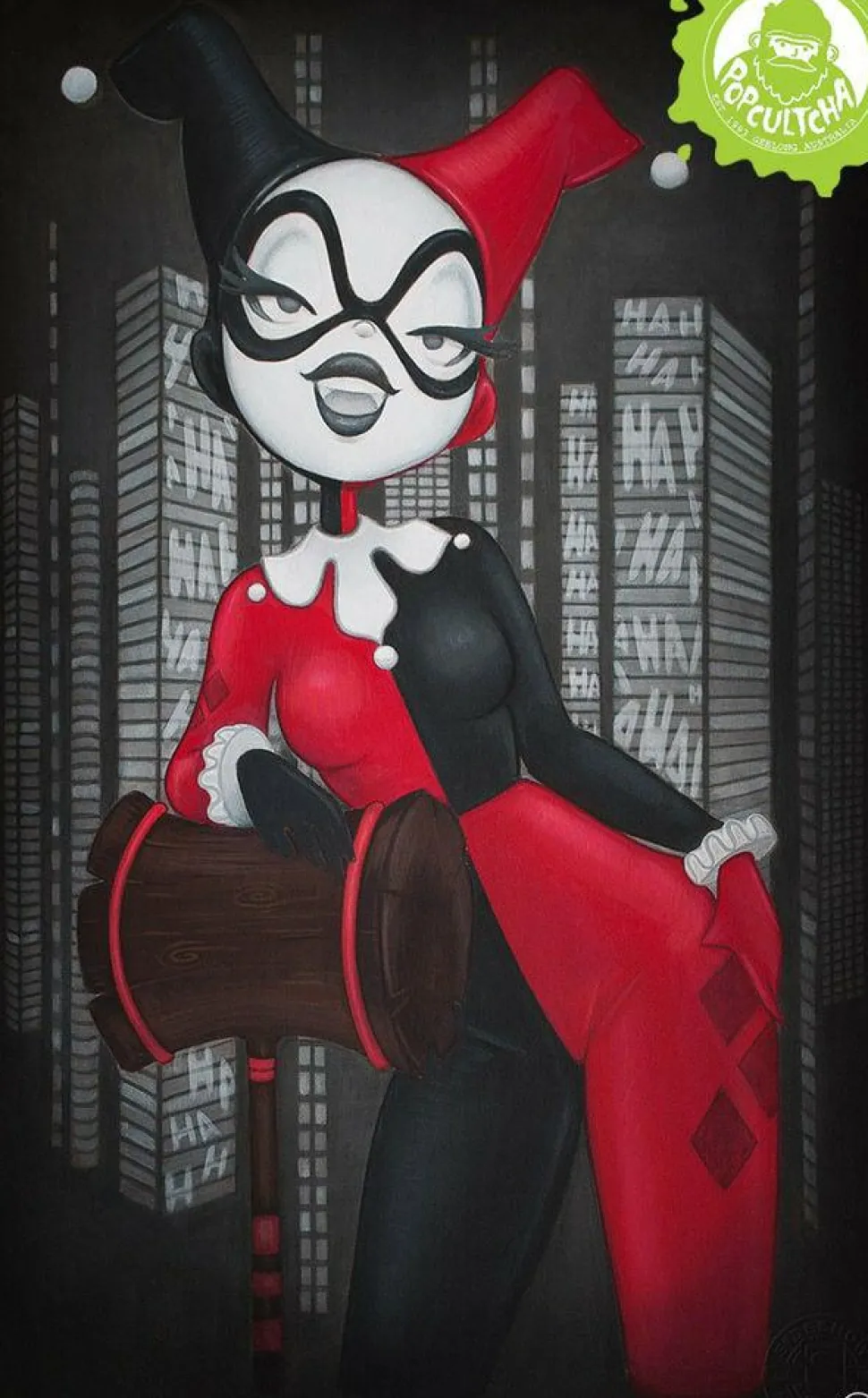 Batman - Gotham Girls Fine Art Print Set by Emma ‘Anarkitty’ Geary (Set of 3)