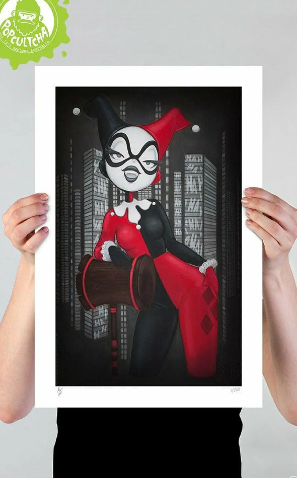 Batman - Gotham Girls Fine Art Print Set by Emma ‘Anarkitty’ Geary (Set of 3)