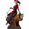 Batman - Harley Quinn & The Joker 14” Maquette Diorama Statue
