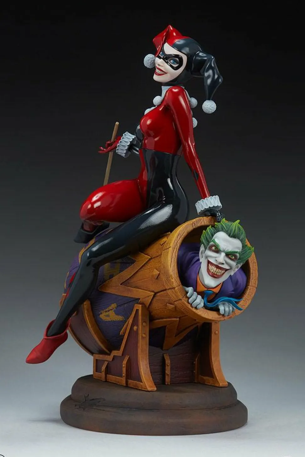 Batman - Harley Quinn & The Joker 14” Maquette Diorama Statue