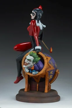 Batman - Harley Quinn & The Joker 14” Maquette Diorama Statue