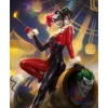 Batman - Harley Quinn & The Joker Fine Art Print by Heonhwa Choe