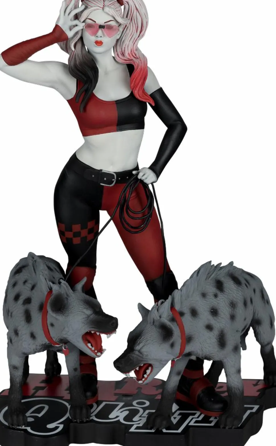 Batman - Harley Quinn by Jenny Frison Red, White & Black 1/10th Scale Statue