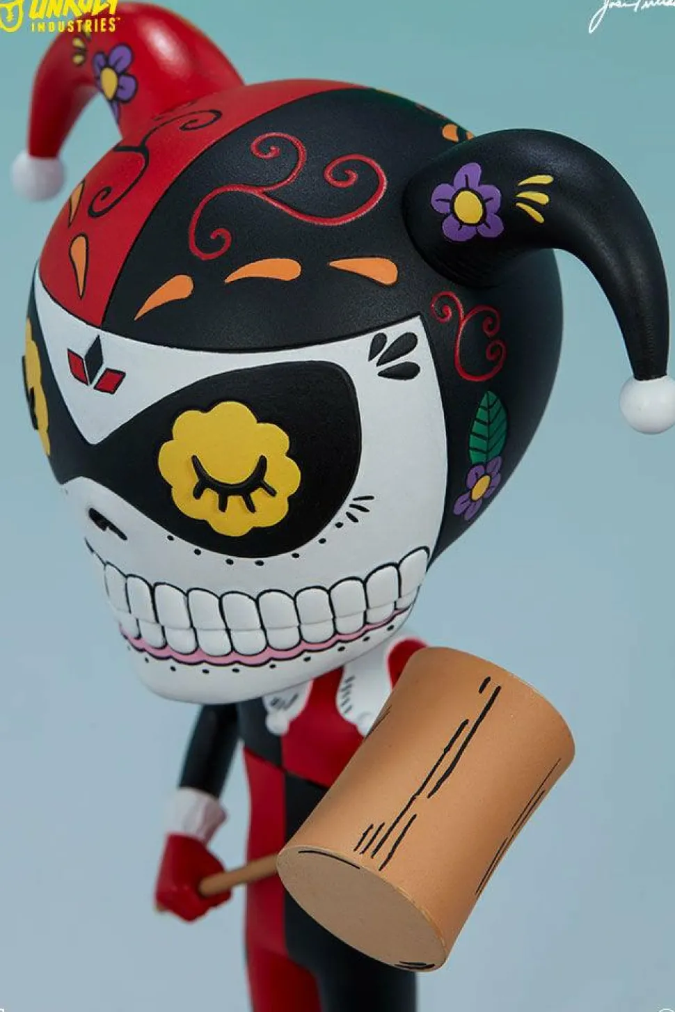 Batman - Harley Quinn Calavera 8” Vinyl Figure by Jose Pulido