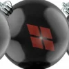 Batman - Harley Quinn Diamond Logo Christmas Bauble 3-Pack