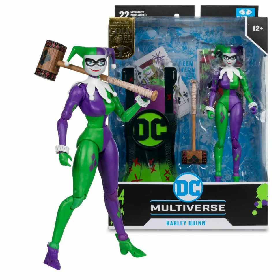 Batman - Harley Quinn (Jokerized) DC Multiverse Gold Label 7" Scale Action Figure