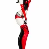 Batman - Harley Quinn Red, White & Black by J. Scott Campbell 1/10th Scale Statue