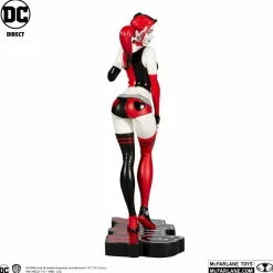 Batman - Harley Quinn Red, White & Black by J. Scott Campbell 1/10th Scale Statue