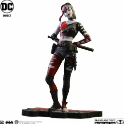 Batman - Harley Quinn Red, White & Black by Simone Di Mio 1/10th Scale Statue