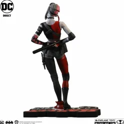 Batman - Harley Quinn Red, White & Black by Simone Di Mio 1/10th Scale Statue
