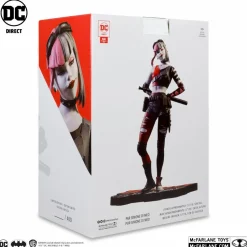 Batman - Harley Quinn Red, White & Black by Simone Di Mio 1/10th Scale Statue