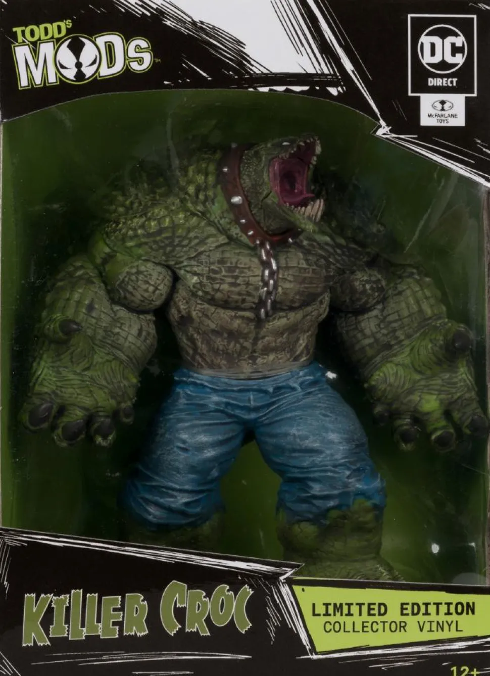 Batman - Killer Croc Todd's Mods Collector Vinyl 4.5" Scale PVC Posed Figure