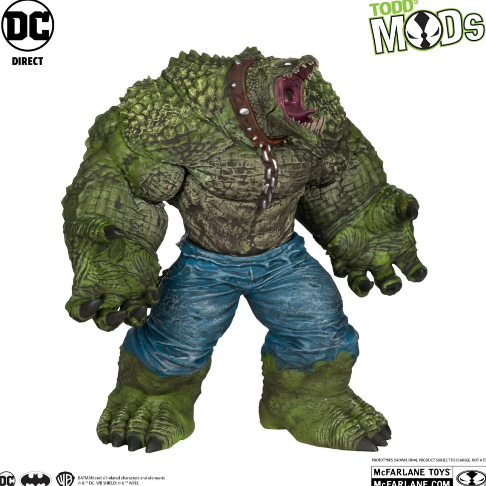 Batman - Killer Croc Todd's Mods Collector Vinyl 4.5" Scale PVC Posed Figure
