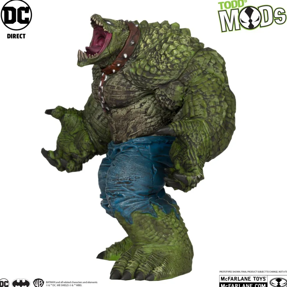 Batman - Killer Croc Todd's Mods Collector Vinyl 4.5" Scale PVC Posed Figure