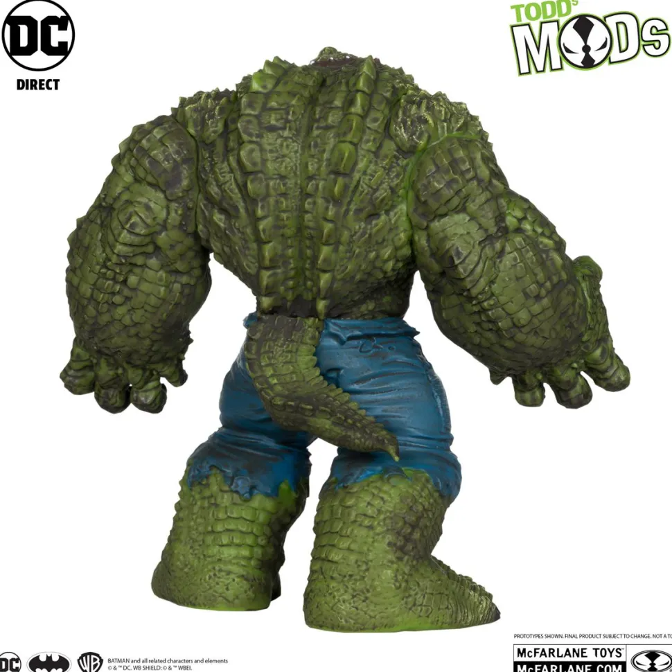 Batman - Killer Croc Todd's Mods Collector Vinyl 4.5" Scale PVC Posed Figure