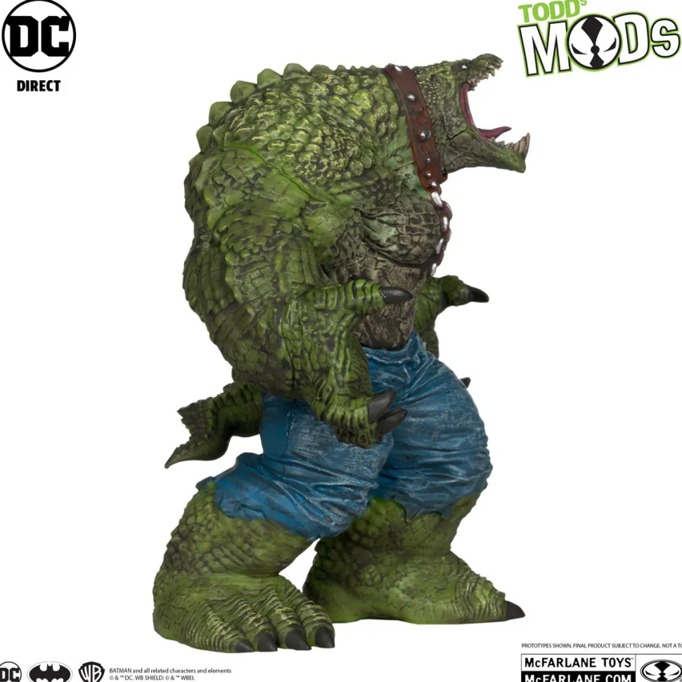 Batman - Killer Croc Todd's Mods Collector Vinyl 4.5" Scale PVC Posed Figure