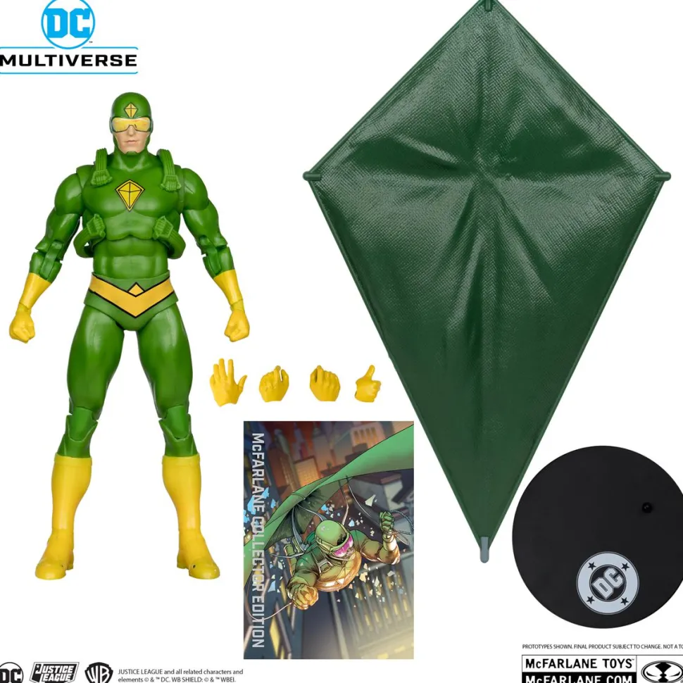Batman - Kite-Man McFarlane Collector Edition Gold Label 7" Scale Action Figure