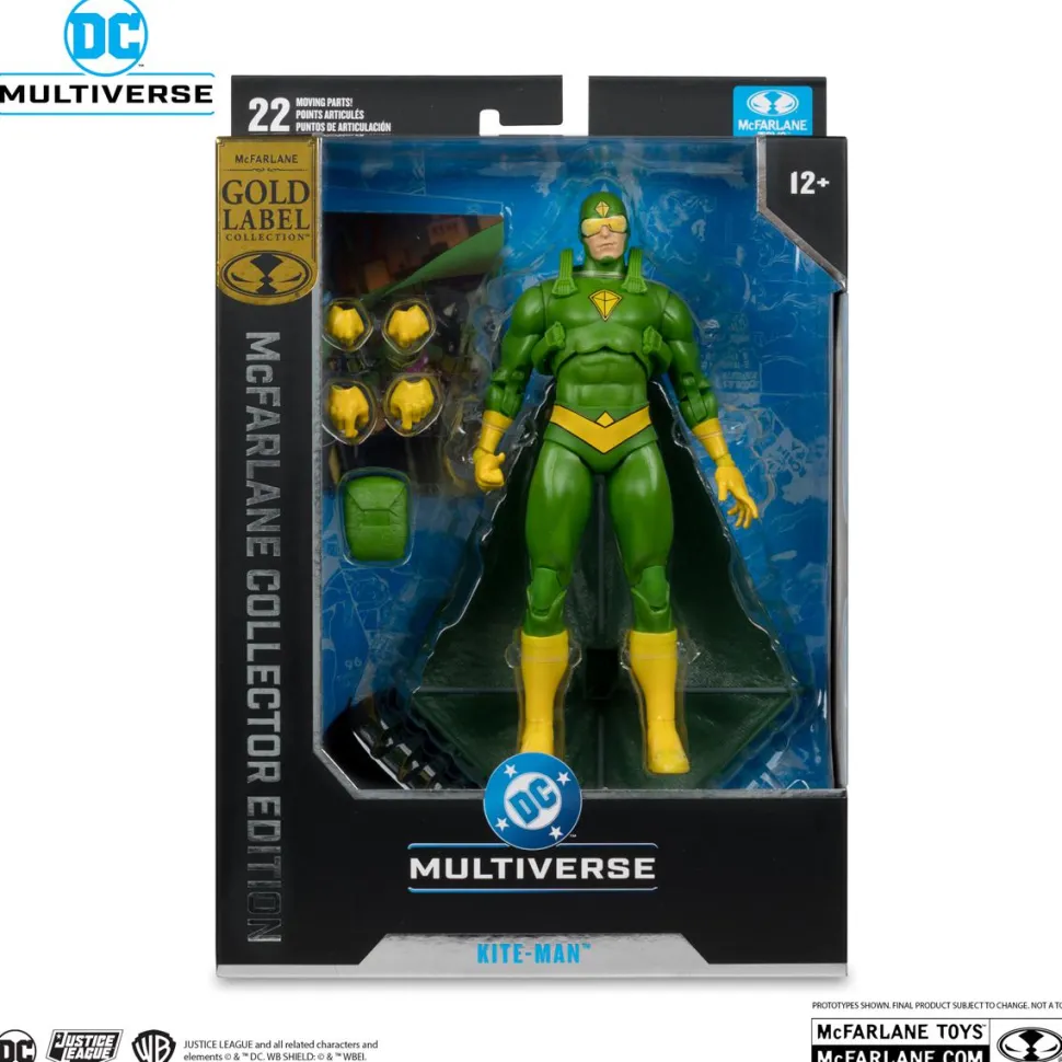Batman - Kite-Man McFarlane Collector Edition Gold Label 7" Scale Action Figure