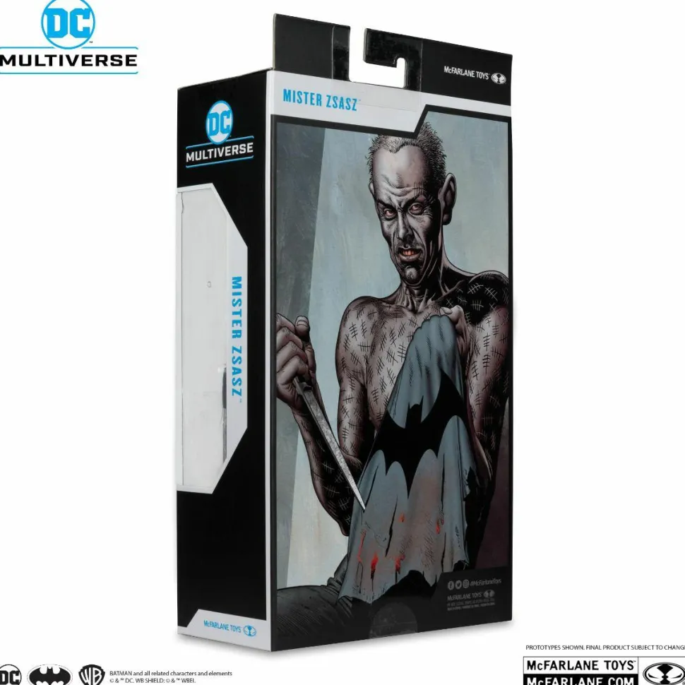 Batman - Mister Zsasz DC Multiverse Gold Label 7" Scale Action Figure