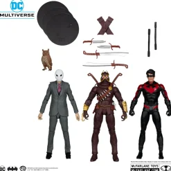 Batman - Nightwing vs. Talon & Owl (Batman: The Court of Owls) DC Multiverse Gold Label 7