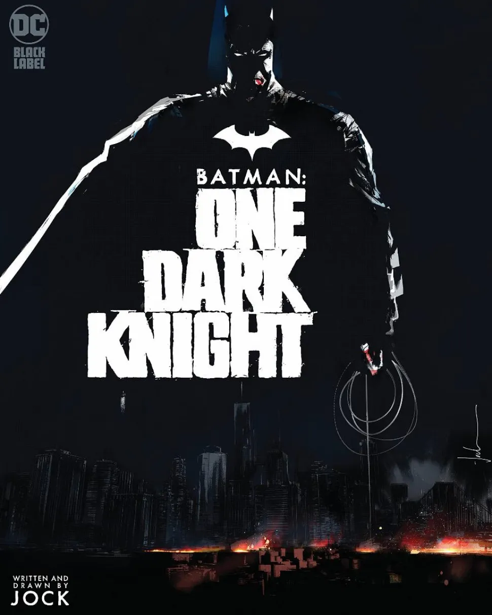 Batman - One Dark Knight DC Black Label Hardcover Book