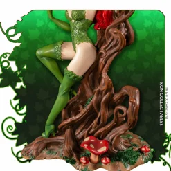 Batman - Poison Ivy on Vine Throne with Killer Flower 12” Statue