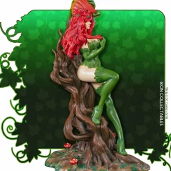 Batman - Poison Ivy on Vine Throne with Killer Flower 12” Statue