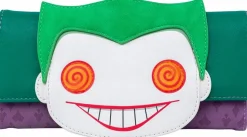 Batman - Pop! Joker Head 8” Faux Leather Tri-Fold Wallet