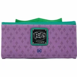 Batman - Pop! Joker Head 8” Faux Leather Tri-Fold Wallet