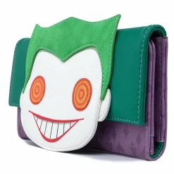Batman - Pop! Joker Head 8” Faux Leather Tri-Fold Wallet