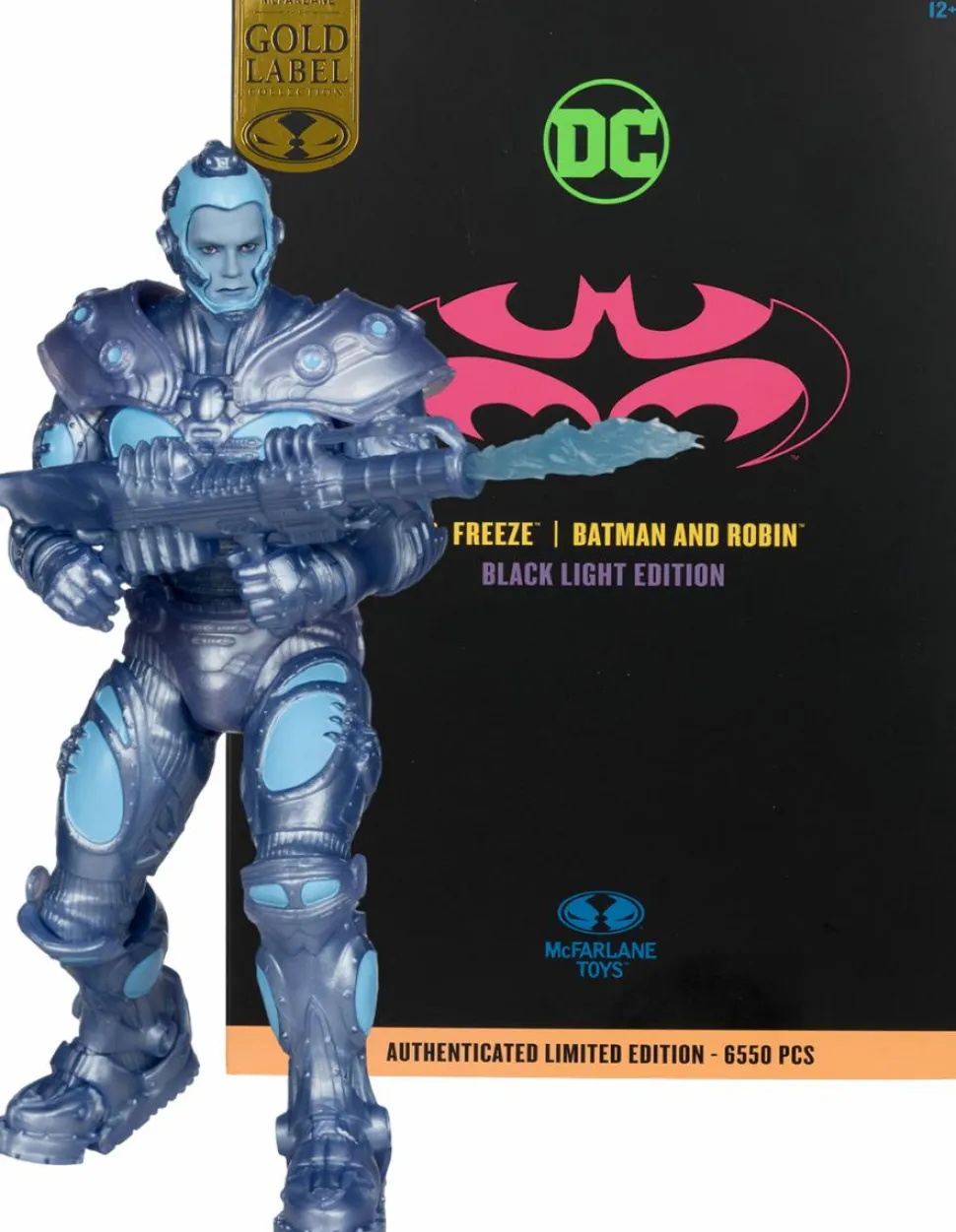 Batman & Robin (1997) - Mr. Freeze Black Light Edition DC Multiverse Gold Label 7" Scale Action Figure