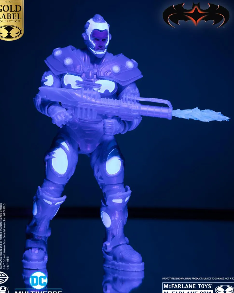 Batman & Robin (1997) - Mr. Freeze Black Light Edition DC Multiverse Gold Label 7" Scale Action Figure
