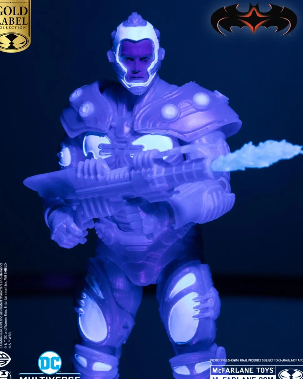 Batman & Robin (1997) - Mr. Freeze Black Light Edition DC Multiverse Gold Label 7" Scale Action Figure
