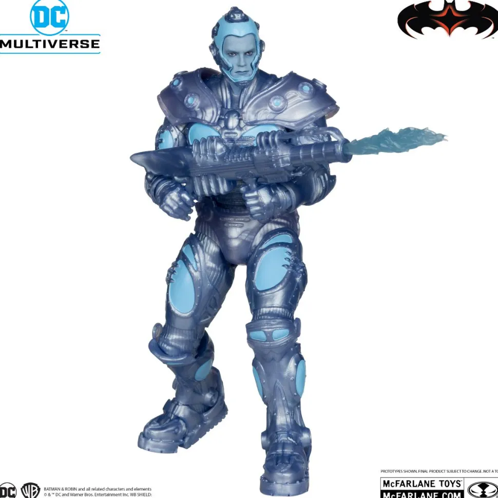 Batman & Robin (1997) - Mr. Freeze Black Light Edition DC Multiverse Gold Label 7" Scale Action Figure