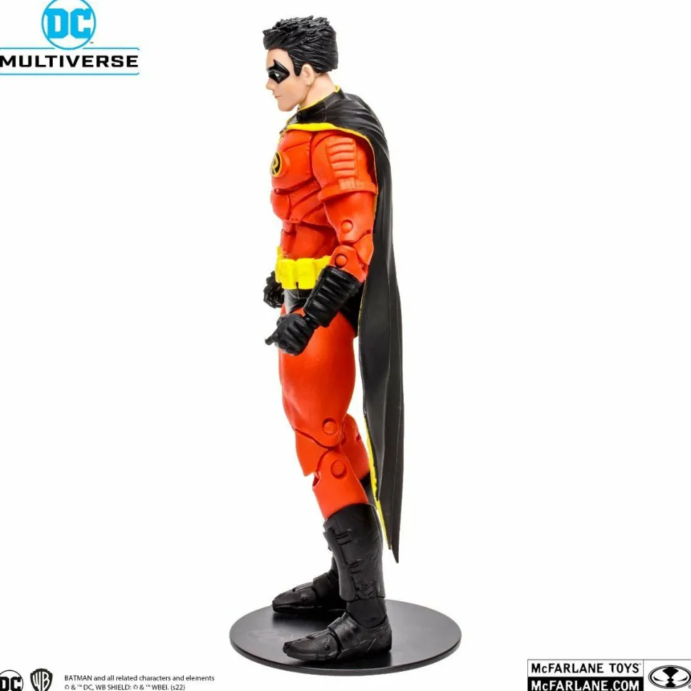 Batman - Robin Tim Drake (Red Suit Variant) DC Multiverse Gold Label 7” Scale Action Figure