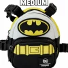 Batman - 85th Anniversary Faux Leather Mini Backpack Dog Harness (Medium)