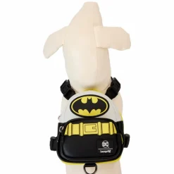 Batman - 85th Anniversary Faux Leather Mini Backpack Dog Harness (Large)