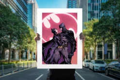 Batman - The Bat and the Cat Fine Art Print by David Finch