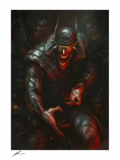 Batman - The Batman Who Laughs Fine Art Print by Richard Luong
