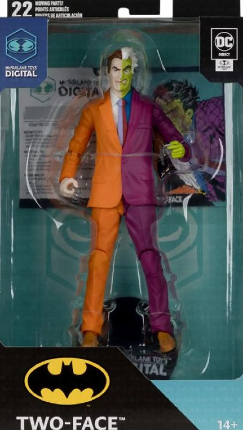 Batman - Two-Face (Silver Age) McFarlane Toys Digital 7" Scale Action Figure