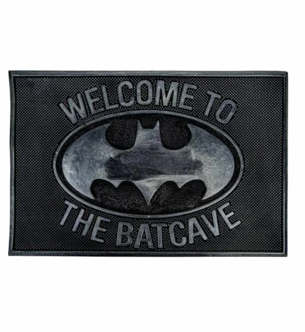 Batman - Welcome to the Batcave Rubber Doormat