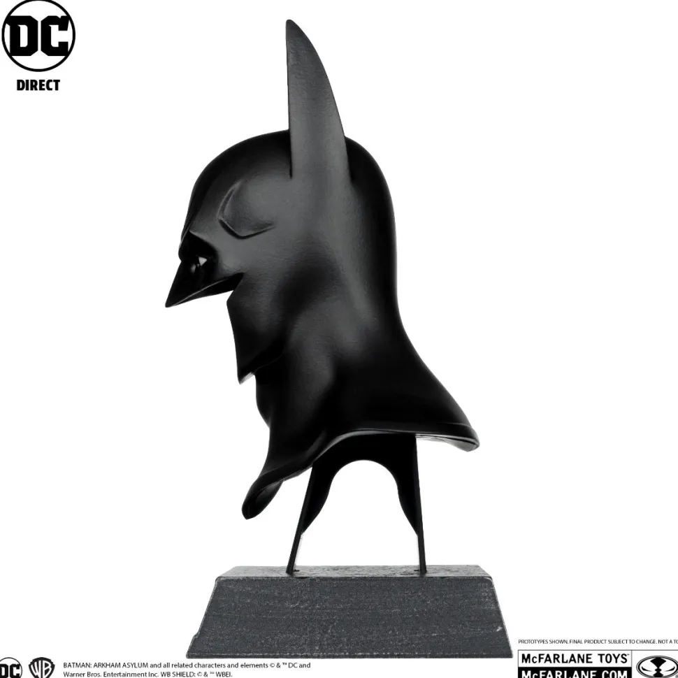 Batman: Arkham Asylum - Batman Cowl 1/3rd Scale Replica PVC Statue
