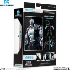 Batman: Arkham City - Ra's Al Ghul (Black & White Variant) DC Multiverse Gold Label 7” Scale Action Figure (Solomon Grundy Build-A-Figure)
