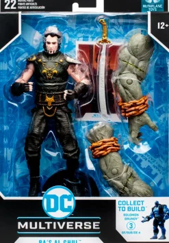 Batman: Arkham City - Ra's Al Ghul DC Multiverse 7” Scale Action Figure (Solomon Grundy Build-A-Figure)